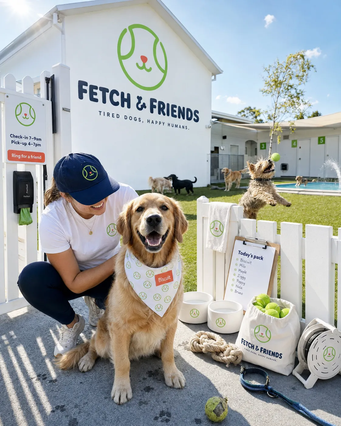 Fetch & Friends, Branding