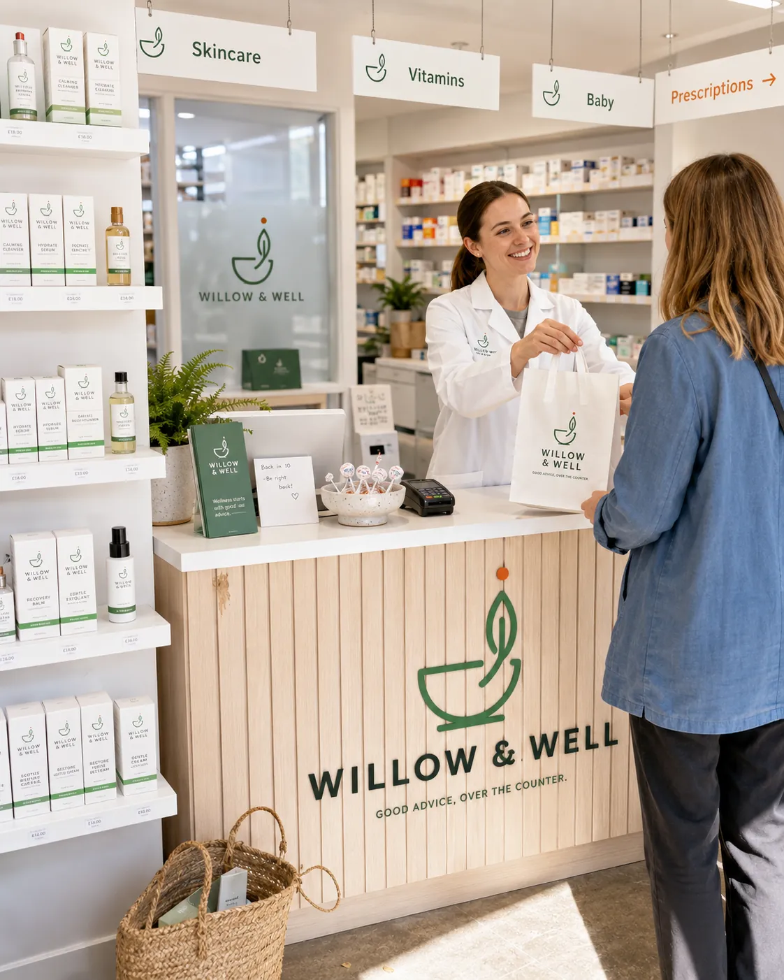 Willow & Well, Branding