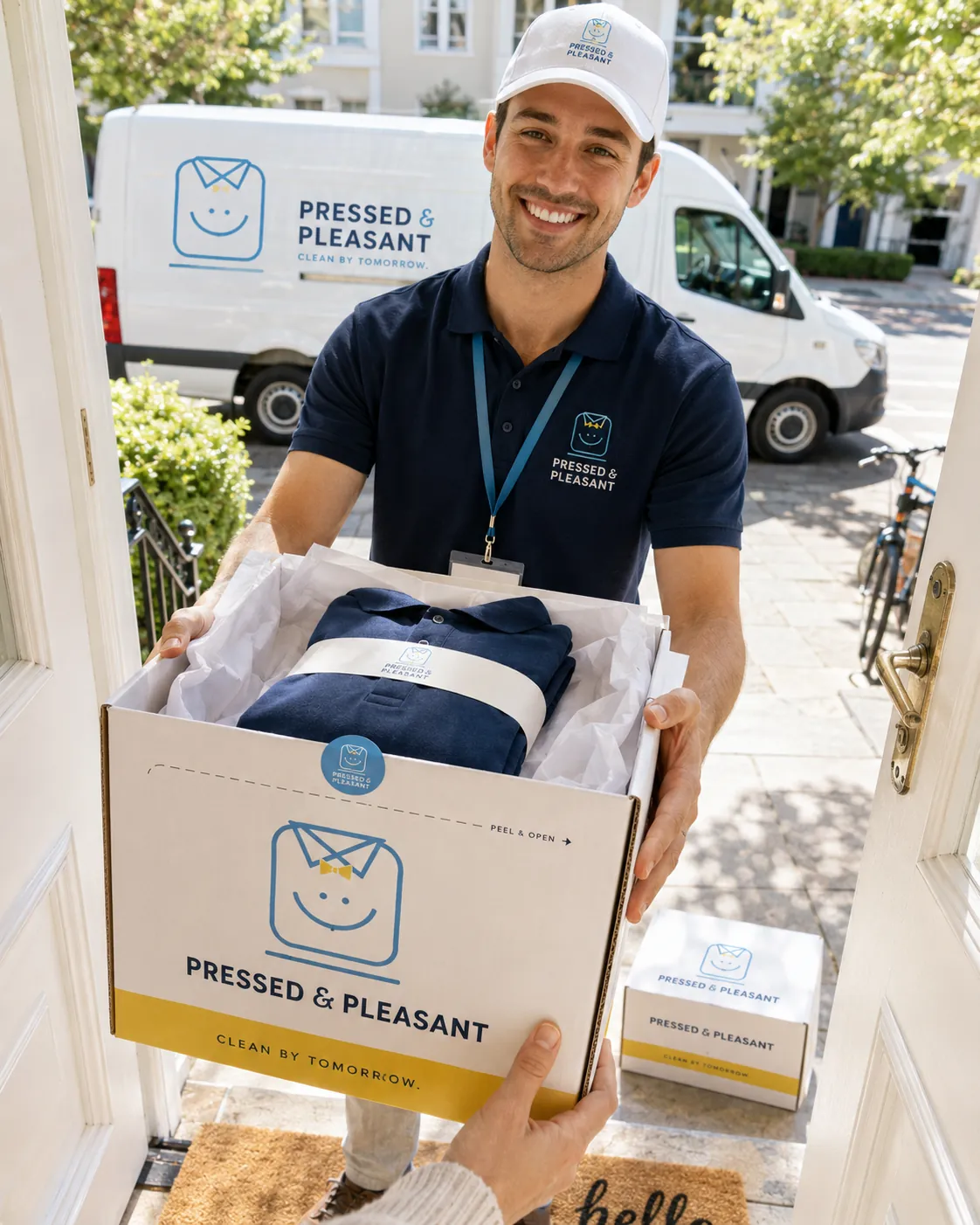 Pressed & Pleasant, Branding