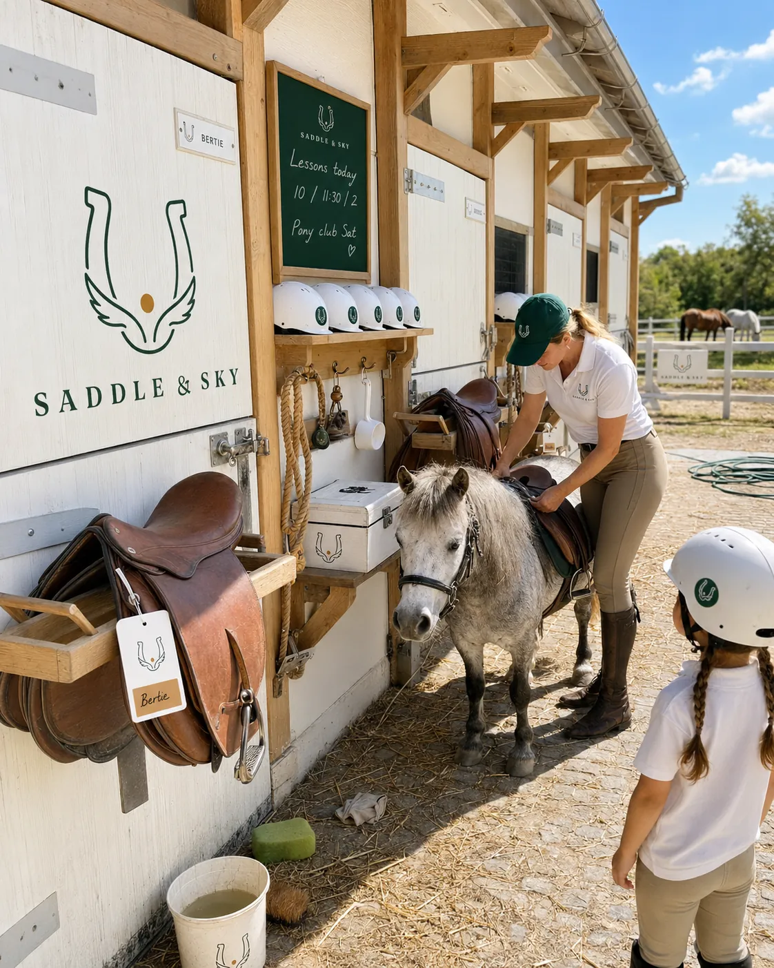 Saddle & Sky, Branding