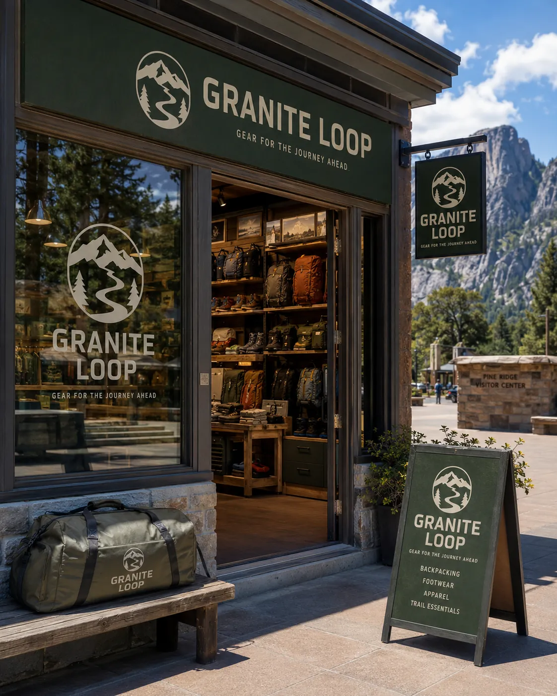 Granite Loop, Branding