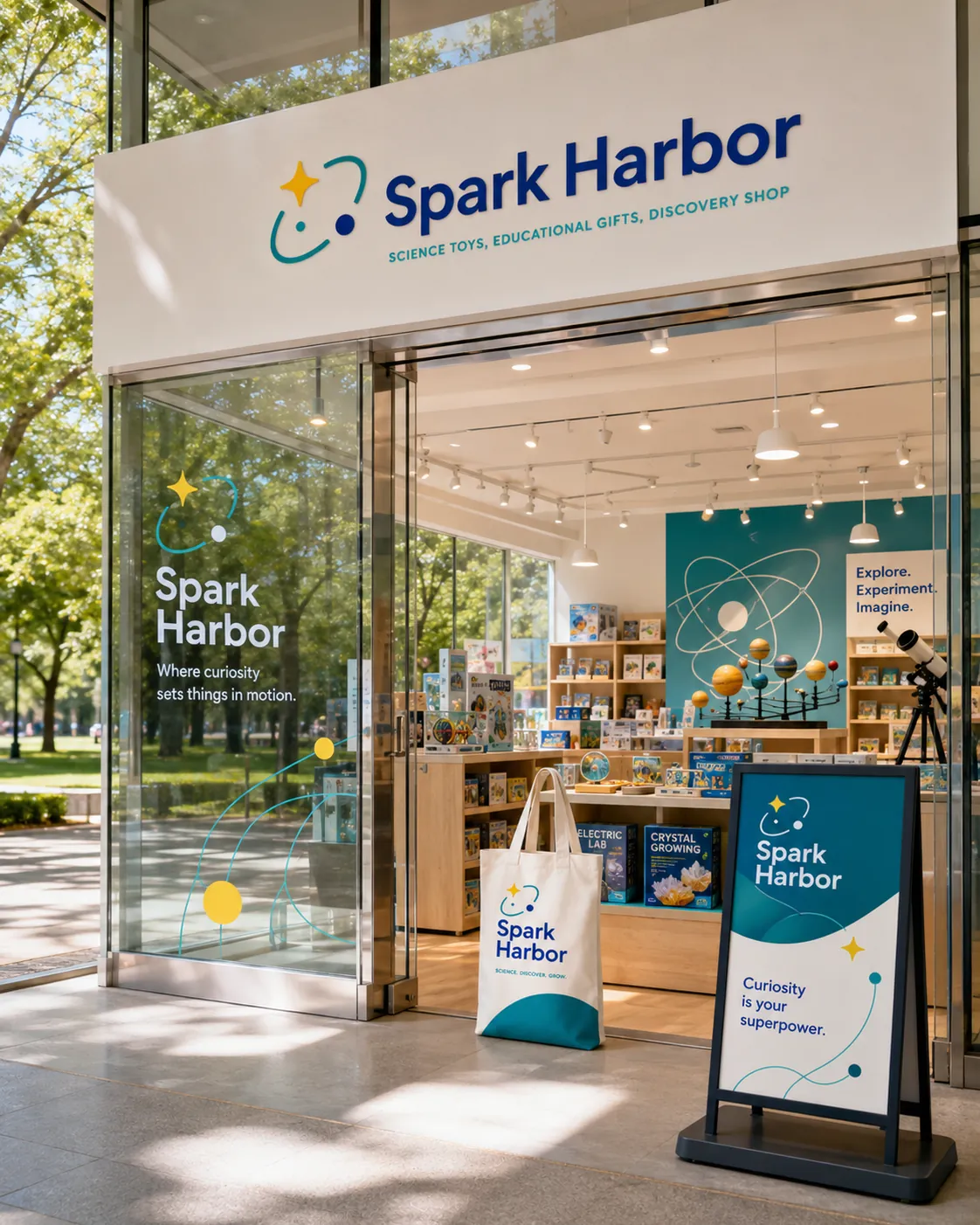 Spark Harbor, Branding