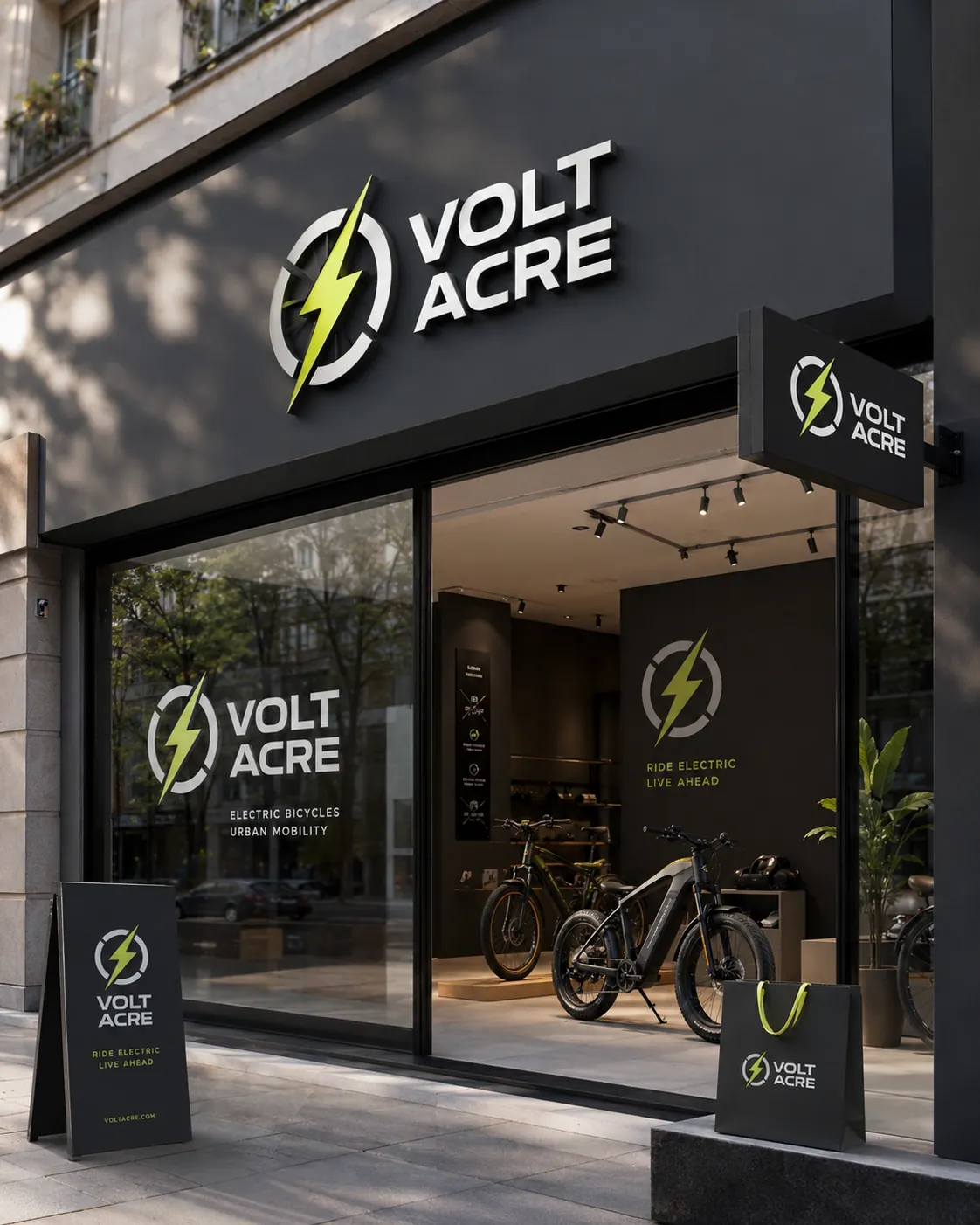 Volt Acre, Branding