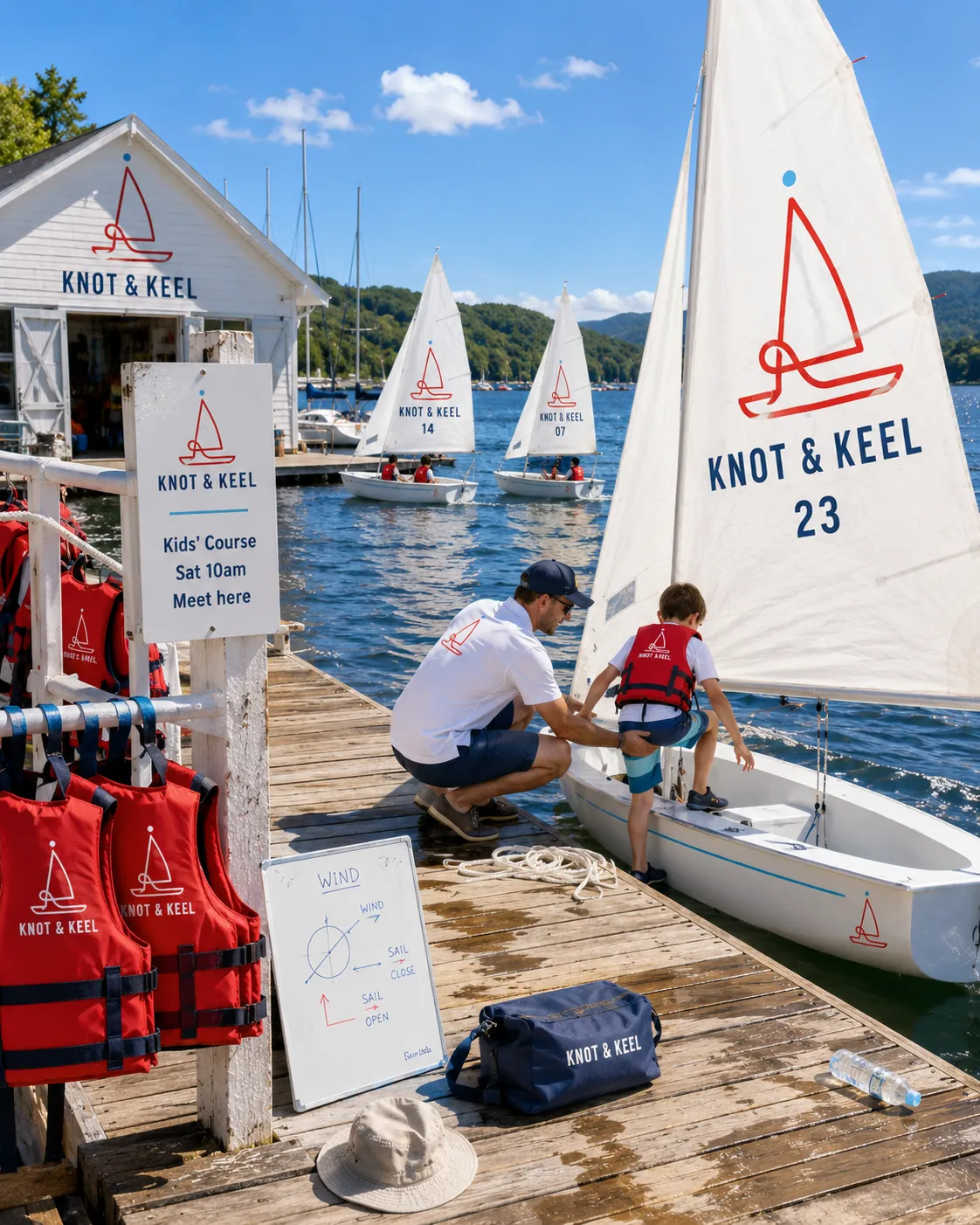 Knot & Keel, Branding