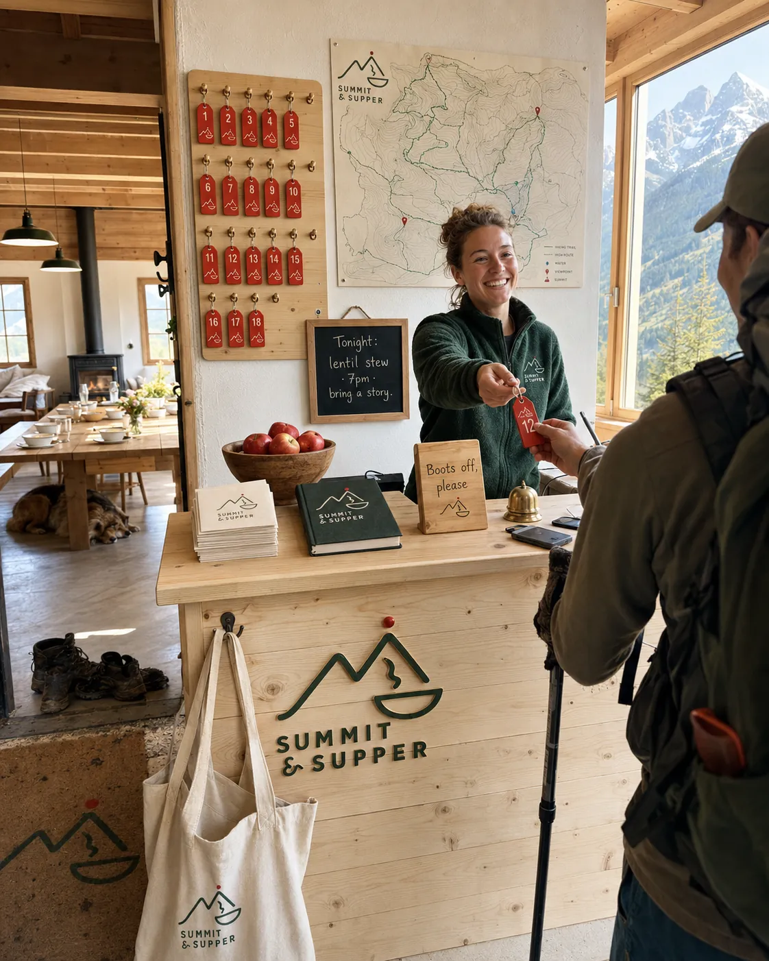 Summit & Supper, Branding