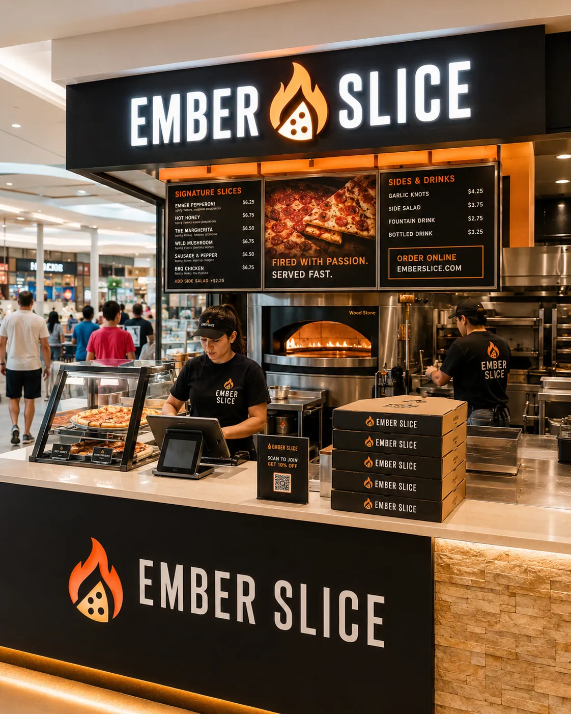 Ember Slice, Branding