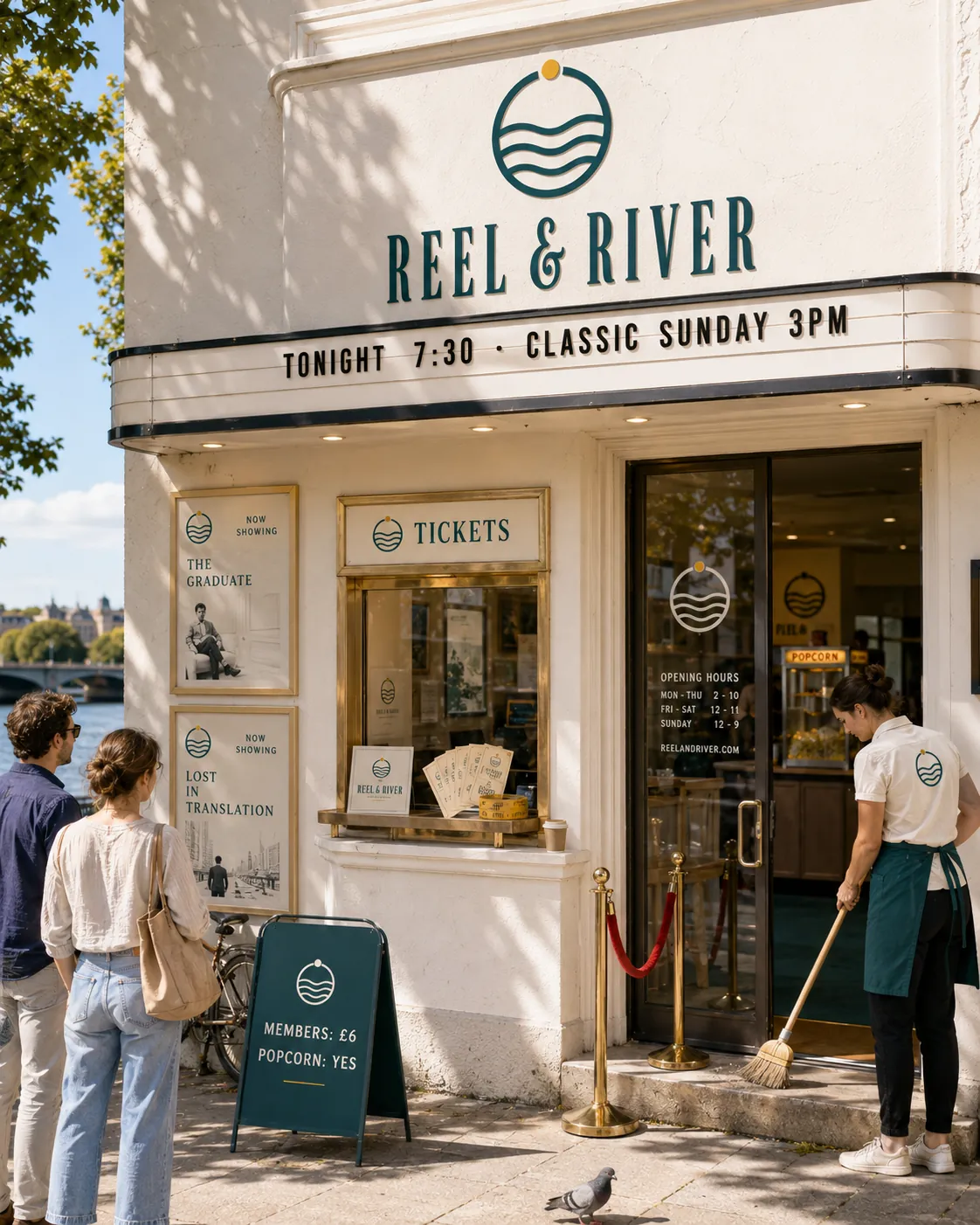 Reel & River, Branding