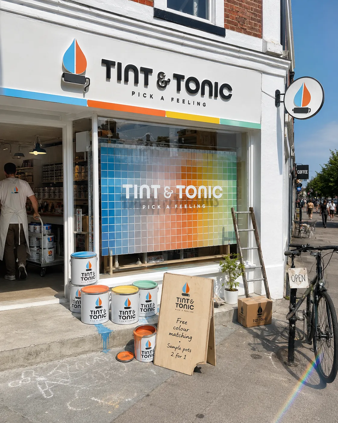 Tint & Tonic, Branding
