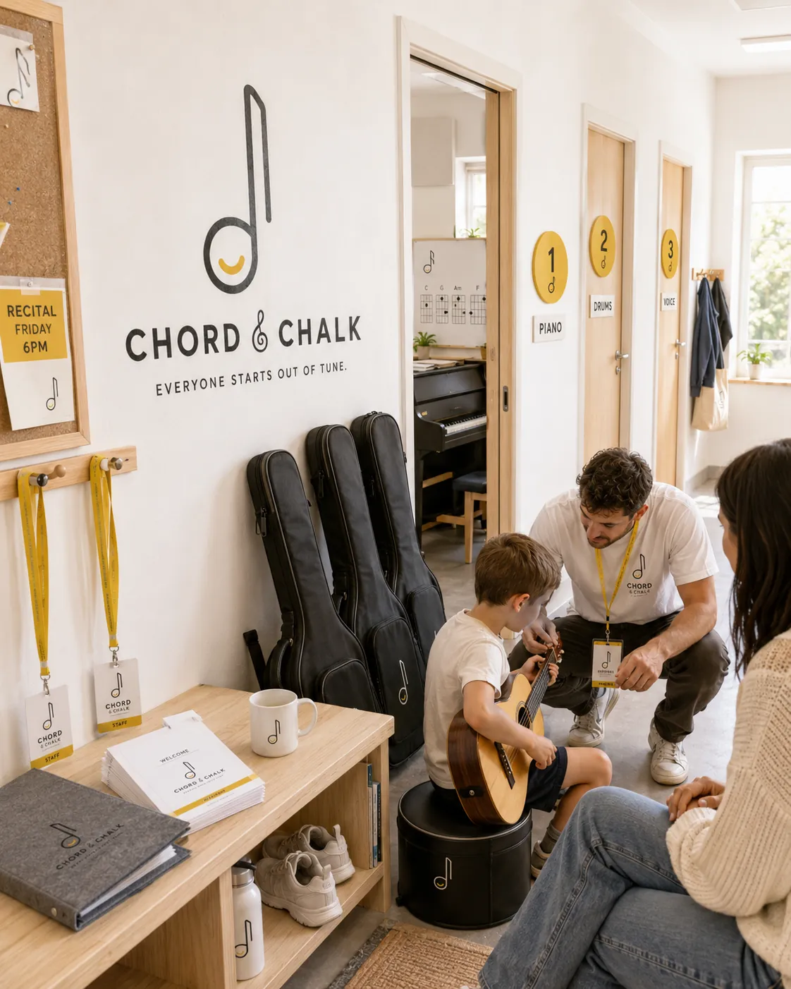 Chord & Chalk, Branding