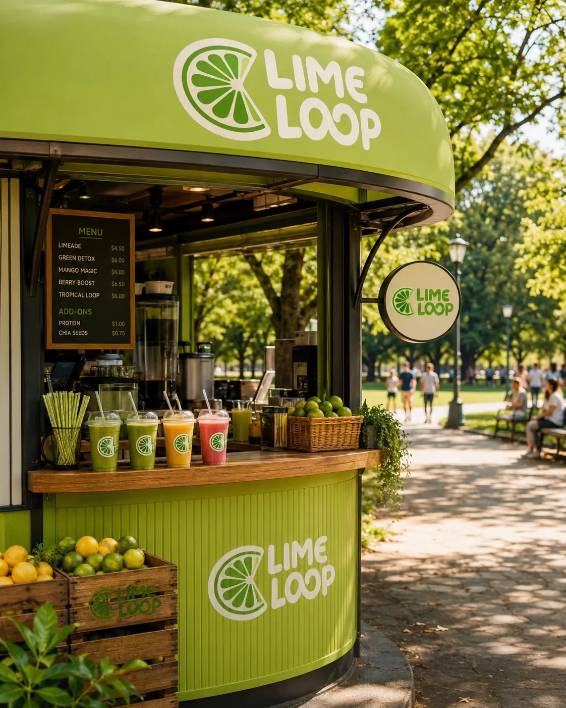Lime Loop, Branding