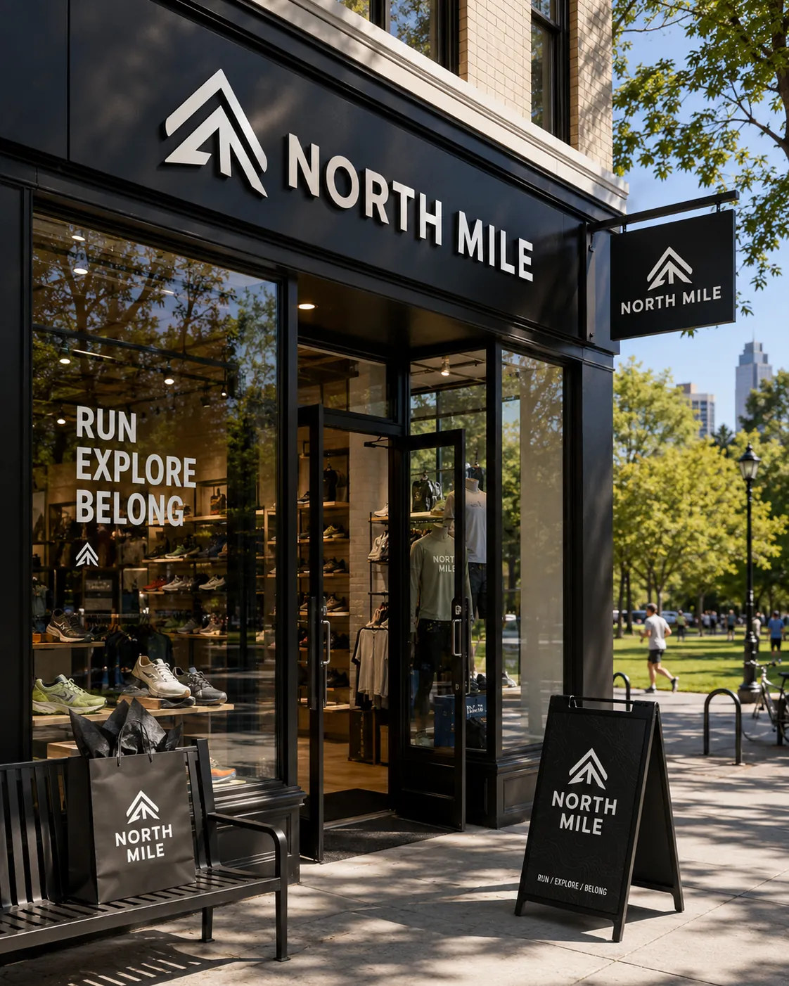 North Mile, Branding