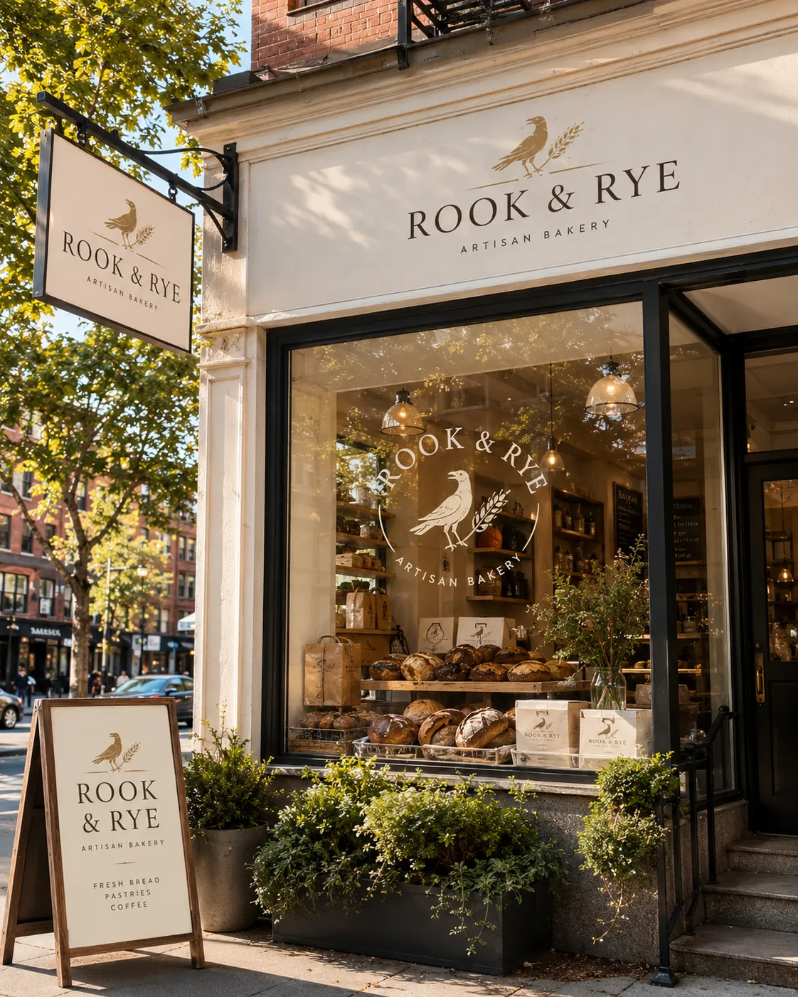 Rook & Rye, Branding