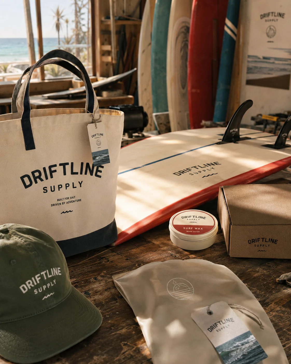 Driftline Supply, Branding