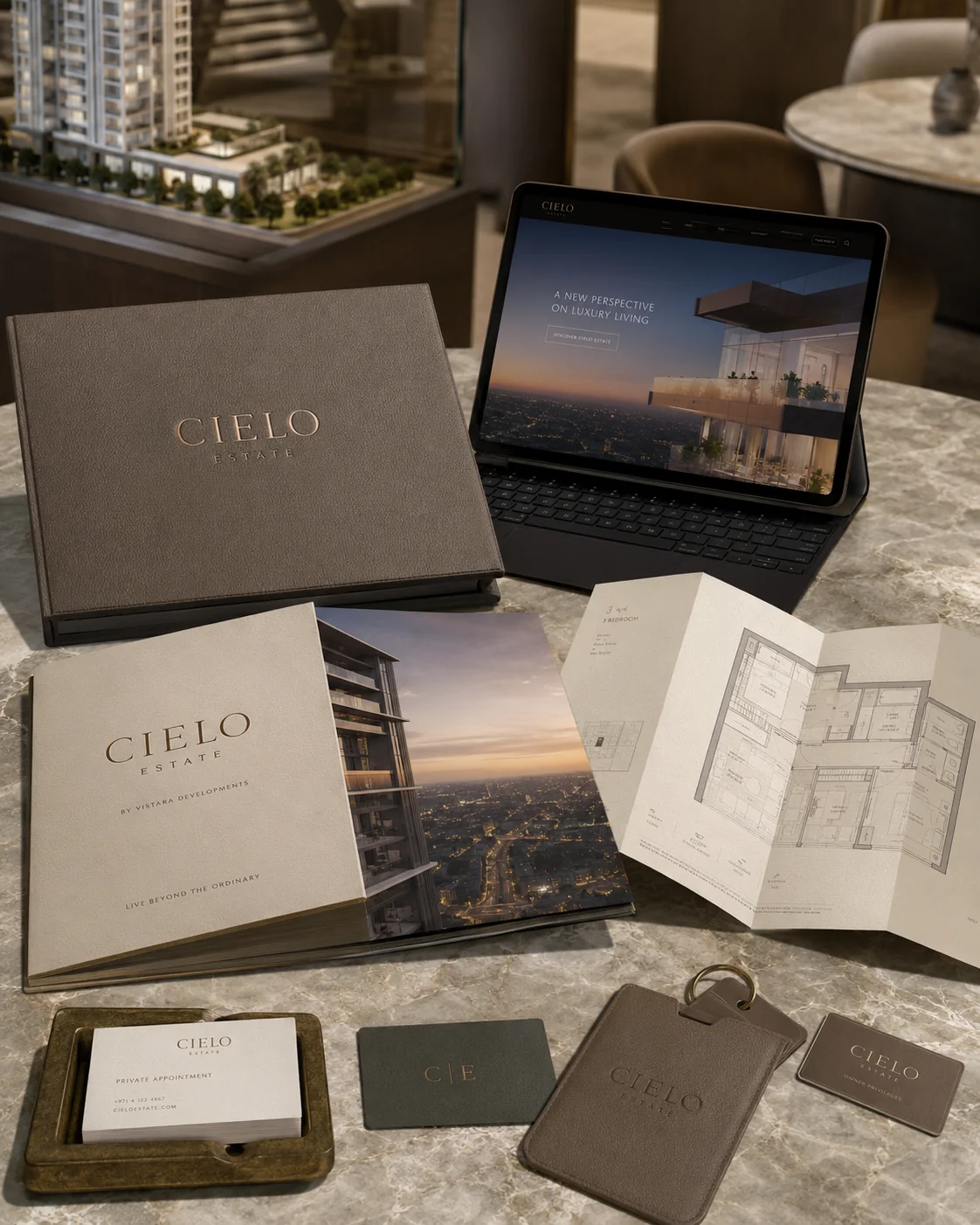 Cielo Estate, Visual identity
