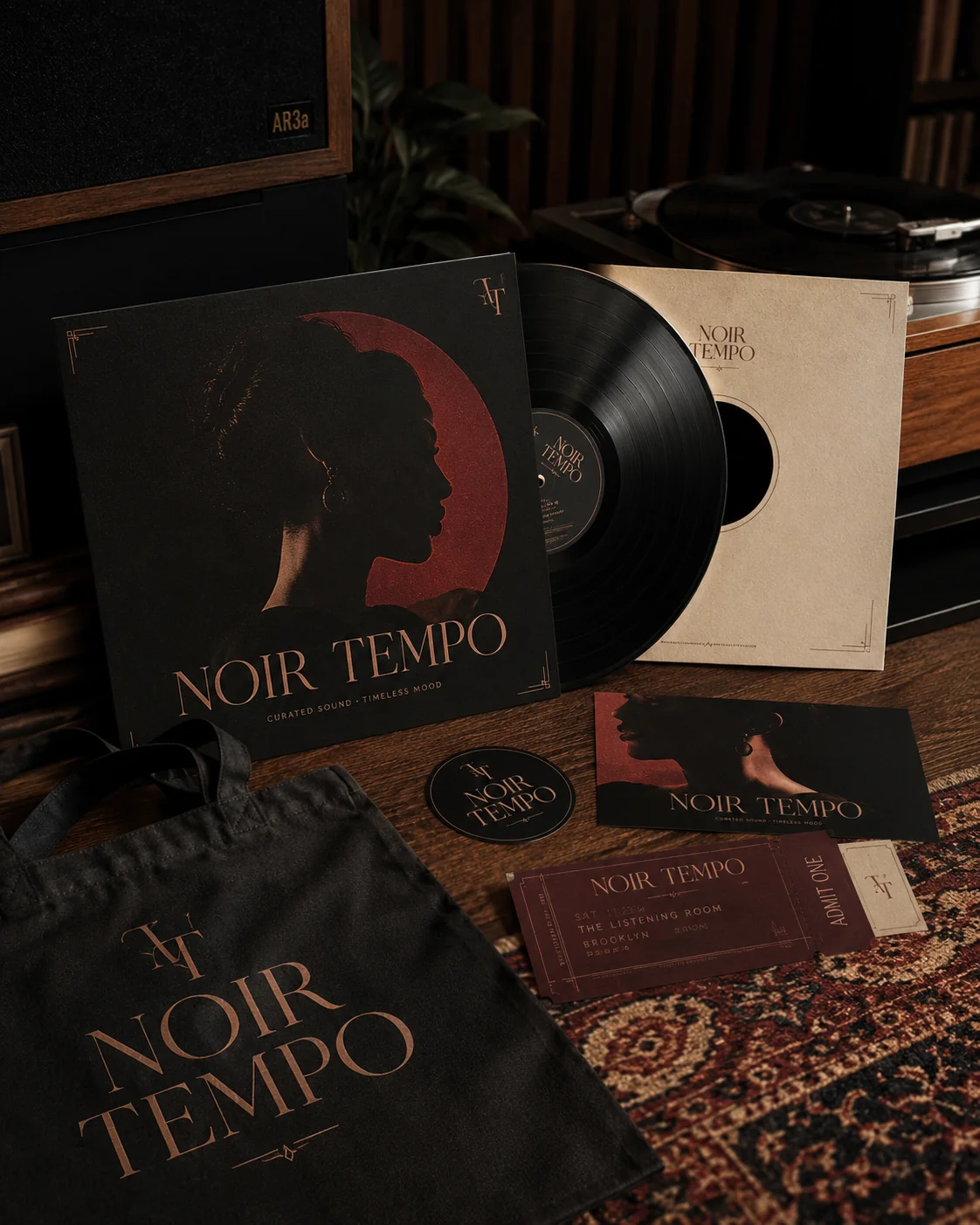 Noir Tempo, Visual identity