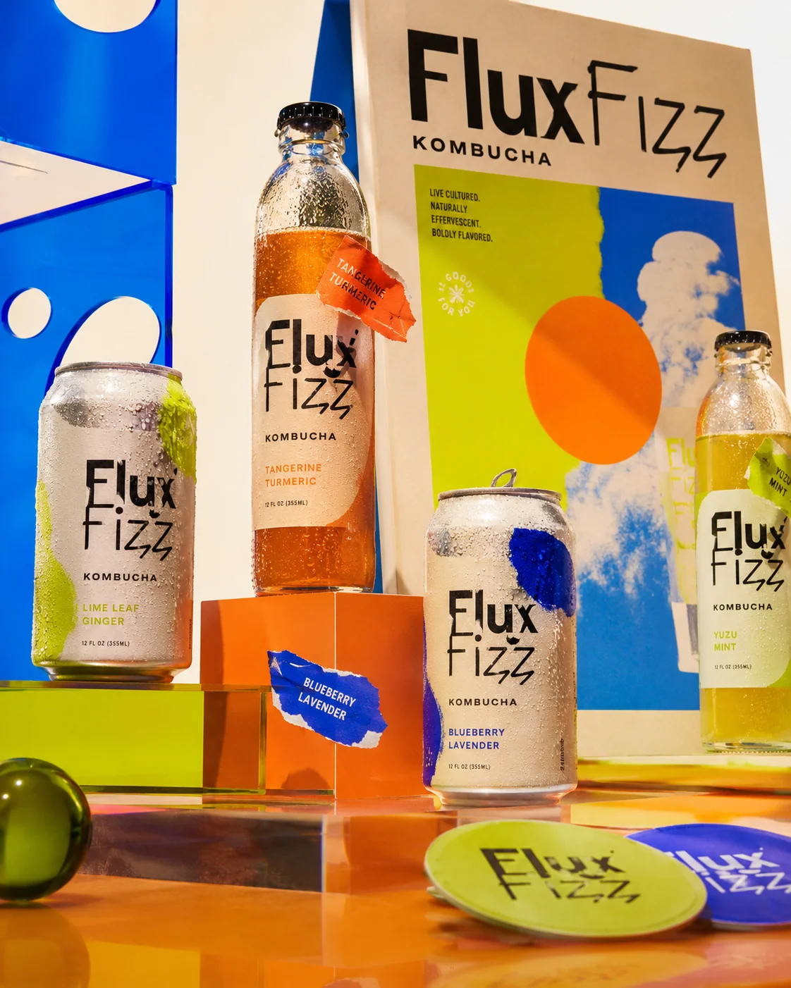 FluxFizz, Packaging