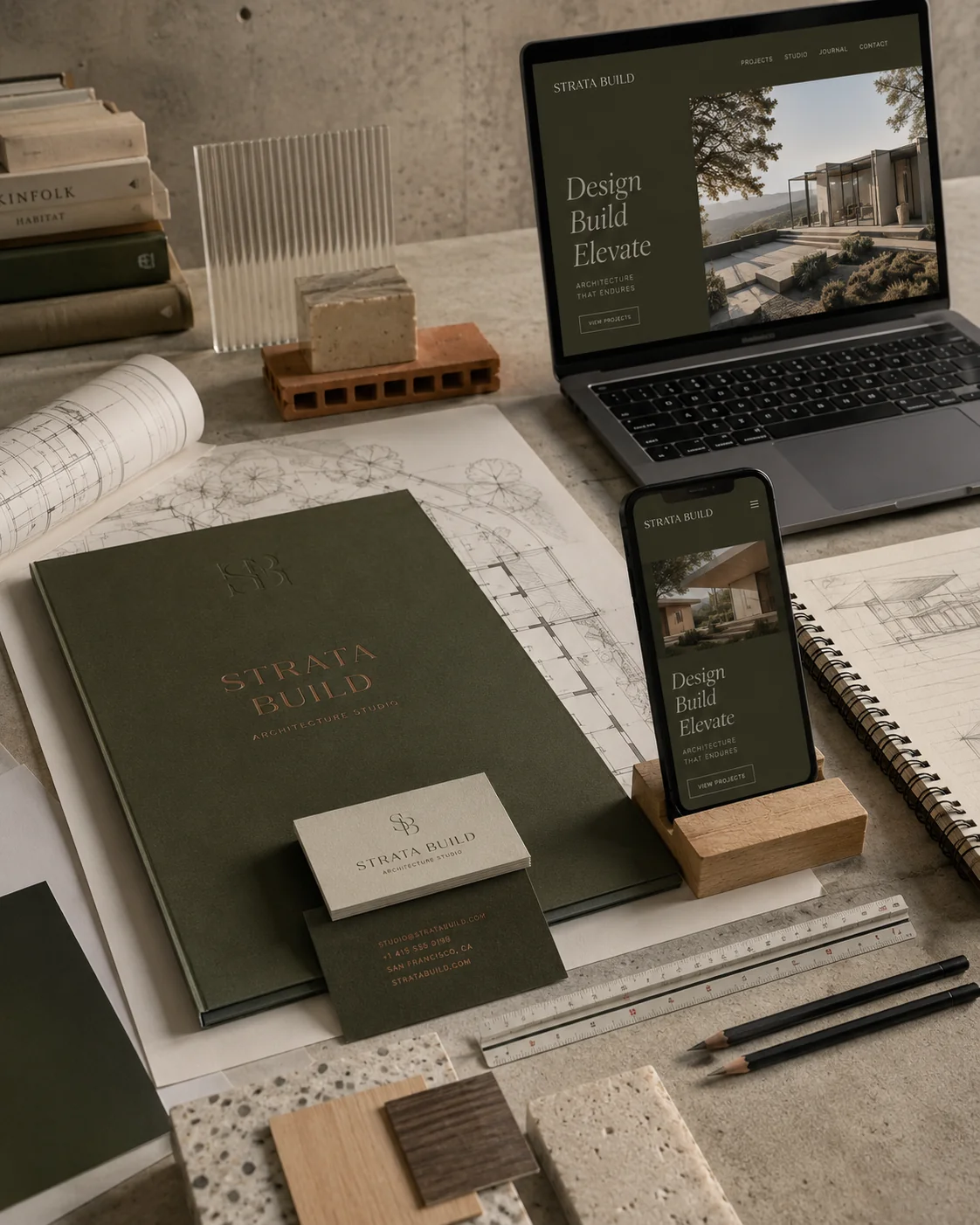 Strata Build, Web design