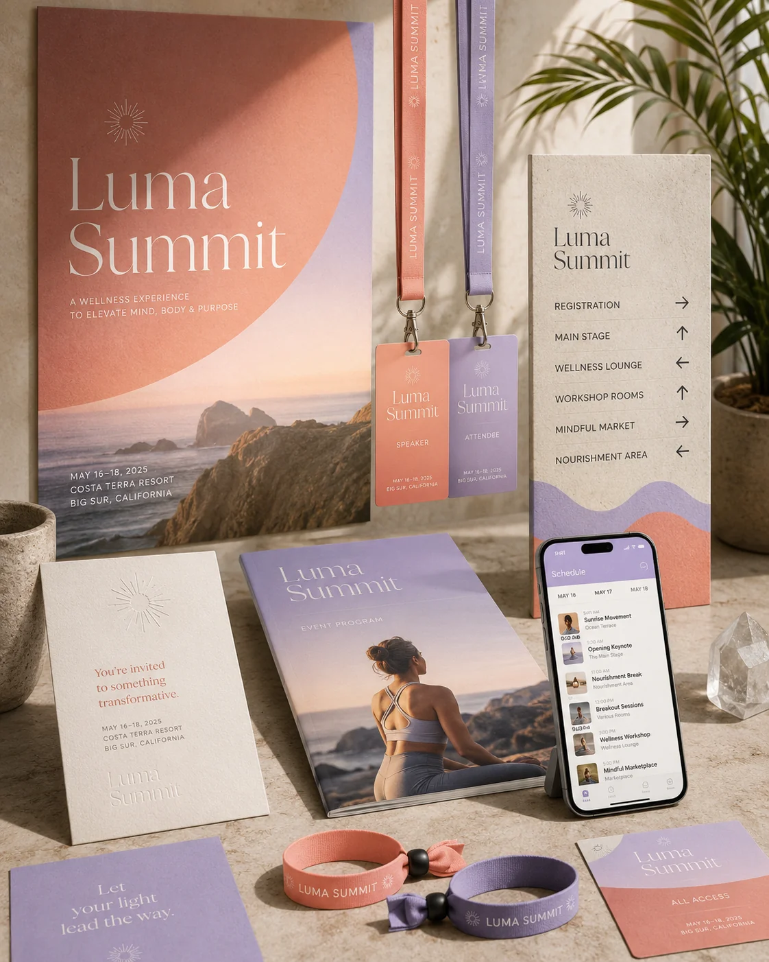 Luma Summit, Visual identity
