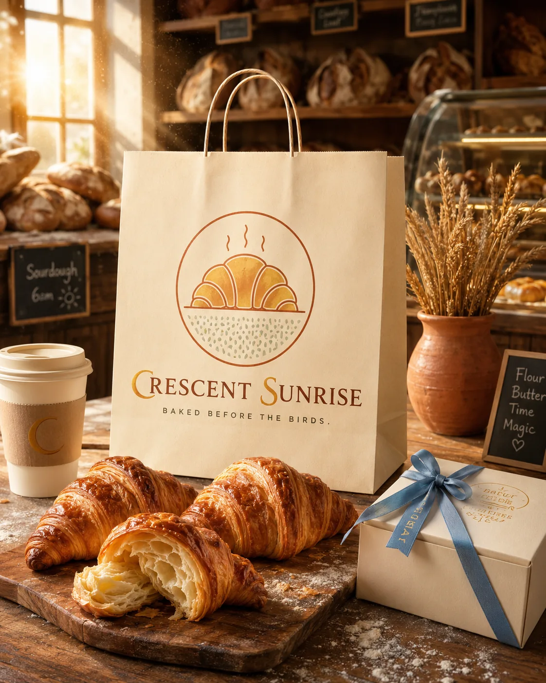 Crescent Sunrise, Logo design