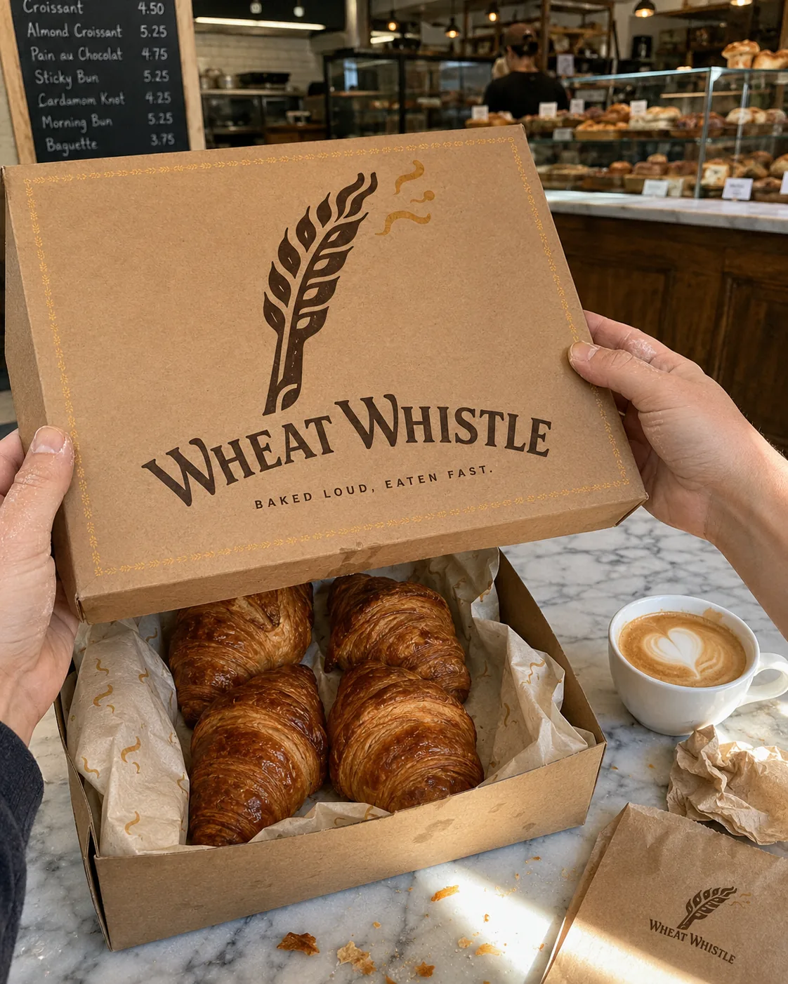 Wheat Whistle, Logo design
