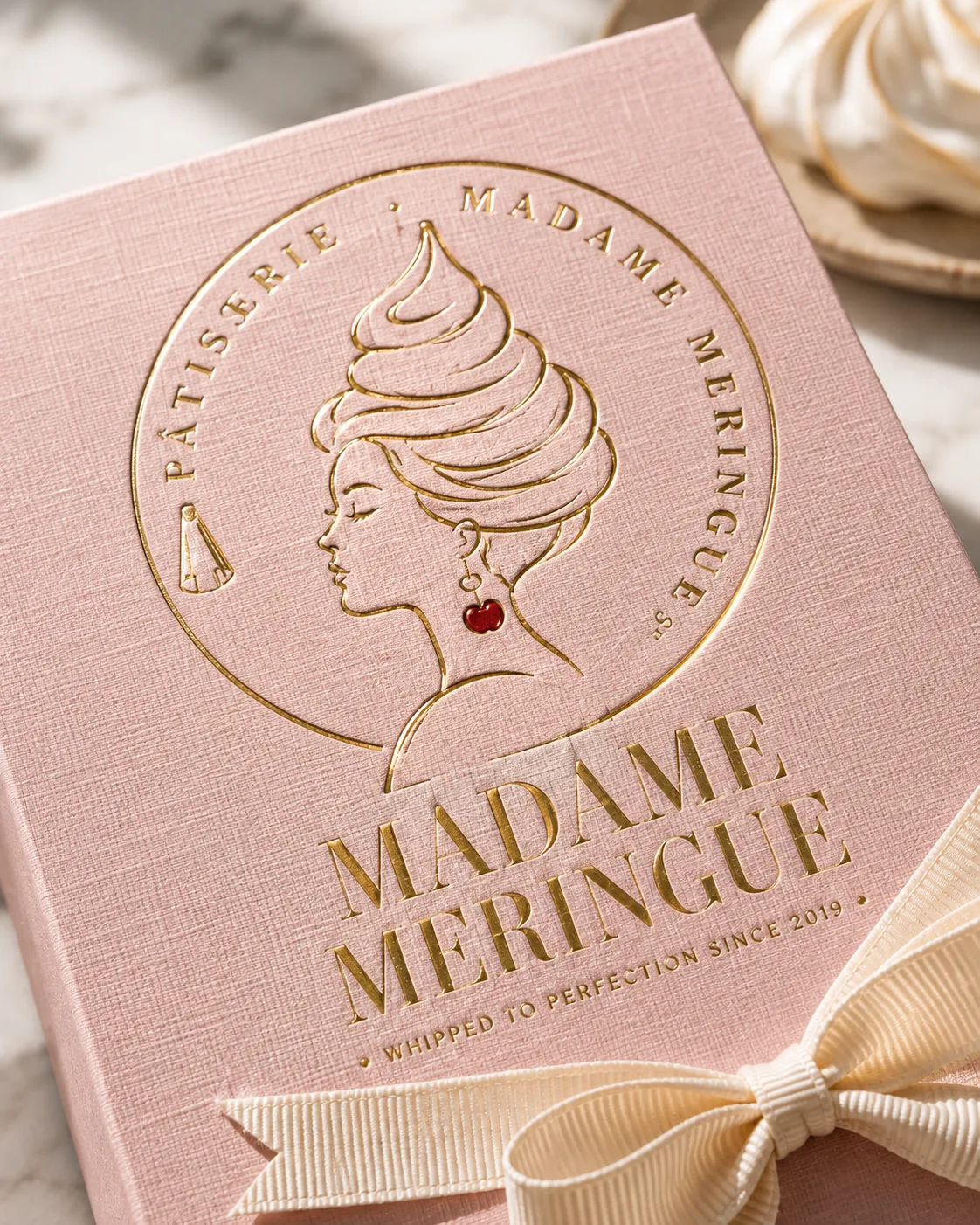 Madame Meringue, Logo design