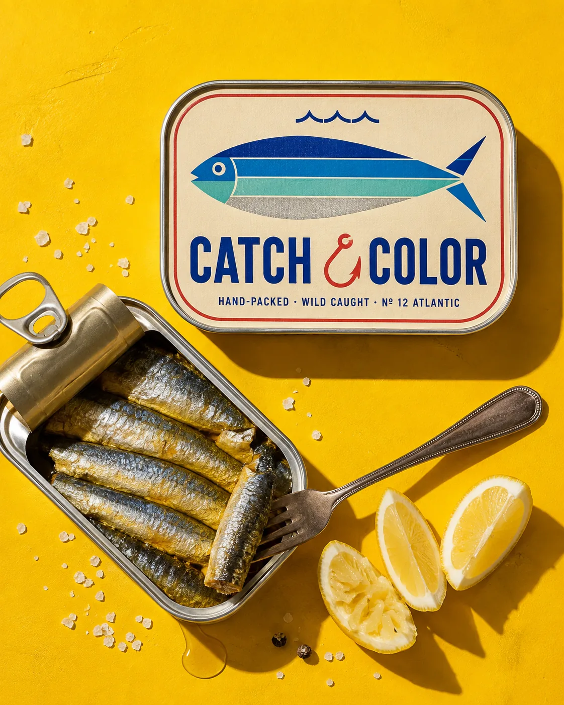 Catch & Color, Logo design