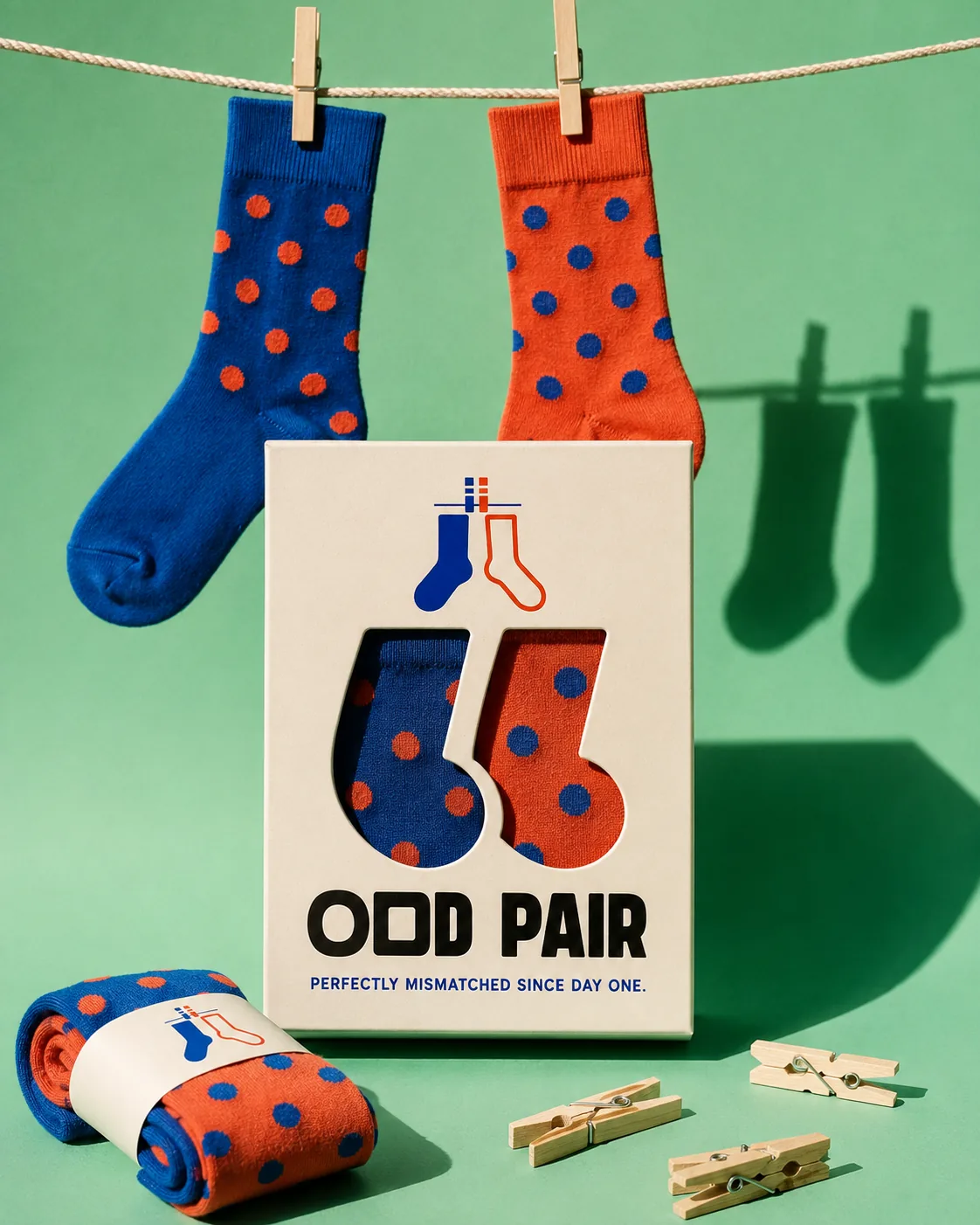 Odd Pair, Logo design