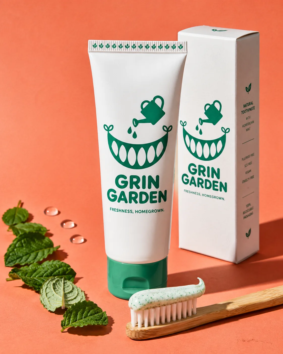 Grin Garden, Logo design